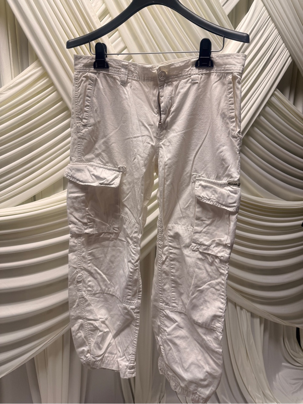 Lucky Brand - White Cargo Utility Pants